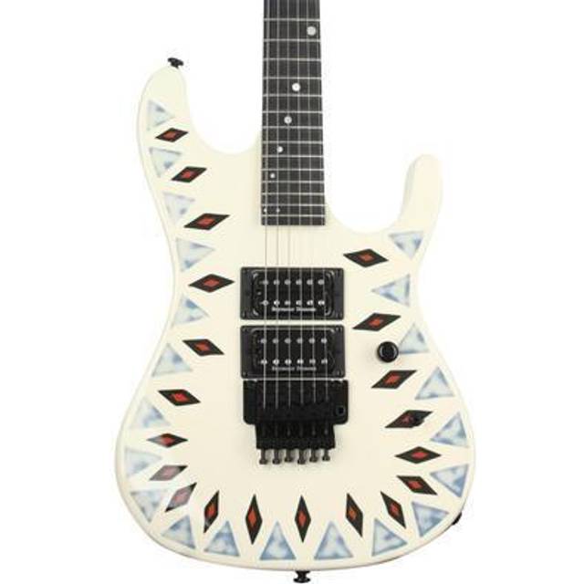 Kramer NightSwan El-guitar Vintage White Aztec Graphic