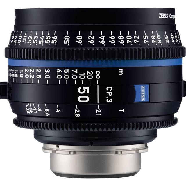 Zeiss CP.3 50mm T2.1 Lens - EF Mount (Feet)