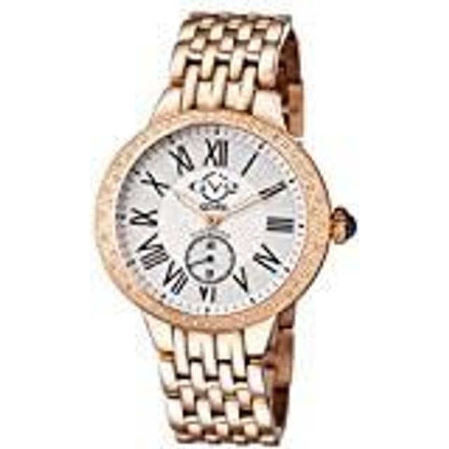 Womens Astor Silver Dial Stainless Steel Swiss Quartz Watch - Pink - One Size