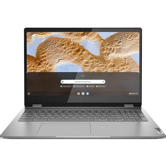 Lenovo IdeaPad Flex 3 Chrome 15IJL7 Intel® Pentium® Silver N6000 Chromebook 39.6 cm (15.6") Touchscreen Full HD 8 GB LPDDR4x-SDRAM 128 GB eMMC Wi-Fi 6 (802.11ax) ChromeOS UK English Grey