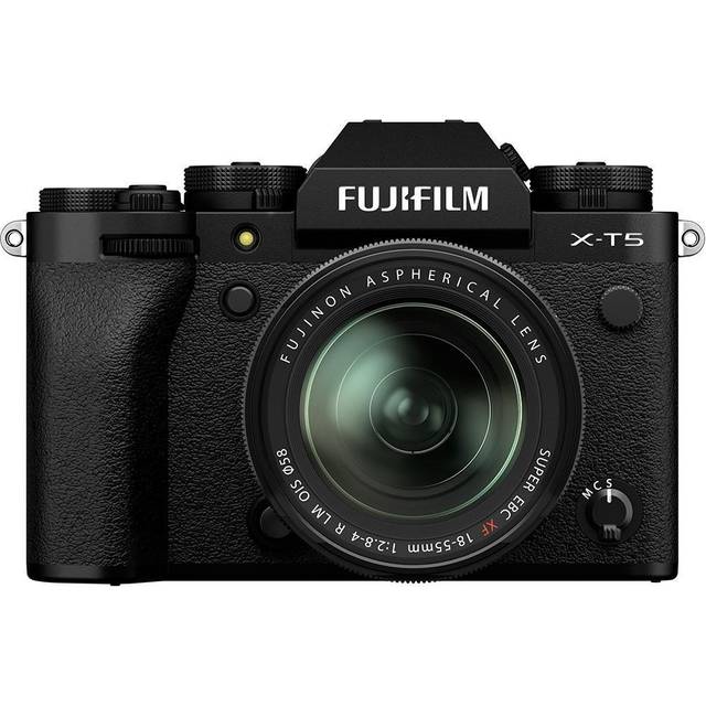 FUJIFILM X-T5 Mirrorless Camera with 18-55mm Lens Black