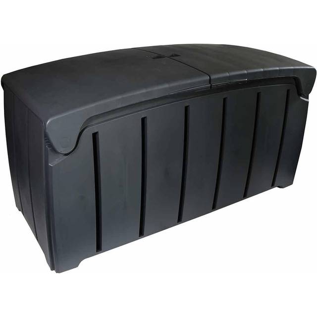 Ward 322L Plastic Outdoor Storage Box, Black