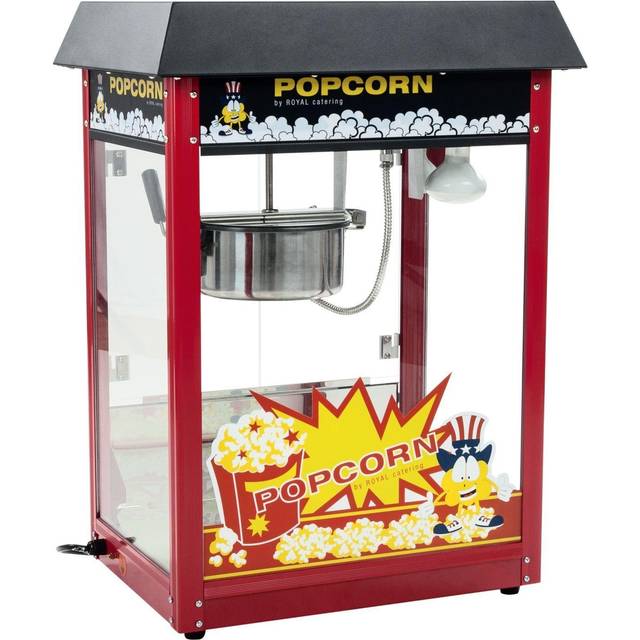 Royal Catering Popcorn machine - Black Roof RCPS-16E