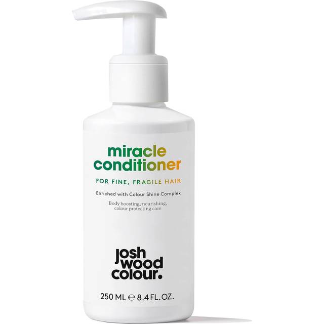 Josh Wood Miracle Conditioner (For Fine, Fragile Hair) - Colour Shine Complex with unique active ingredients, hydrate and protects natural and
