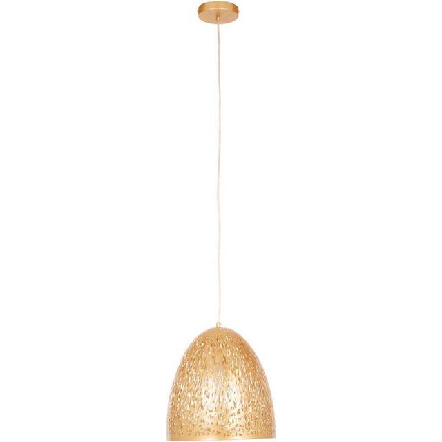Interiors by Premier Lenno Small Pendant Light - Gold - One Size
