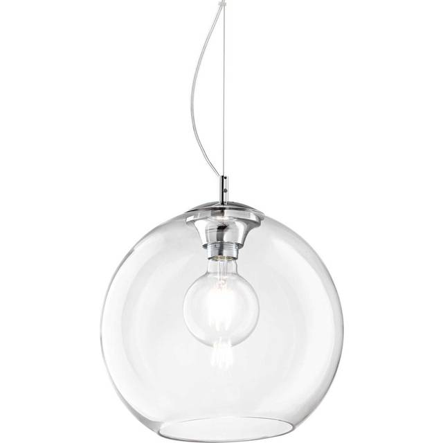 Ideal Lux - Nemo Clear - 1 Light Medium Globe Ceiling Pendant Clear, E27