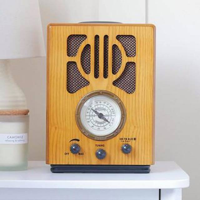 Steepletone Old Style Radio with Amazon Alexa
