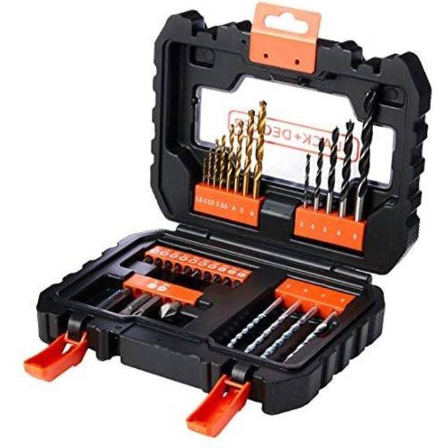 Black & Decker 31 Piece Drilling & Screwdriving Set, Orange