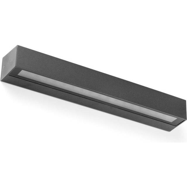 Faro DORO-28 - Integrated LED Up Down Lighter Outdoor Wall Light Grey, 3000K, IP65
