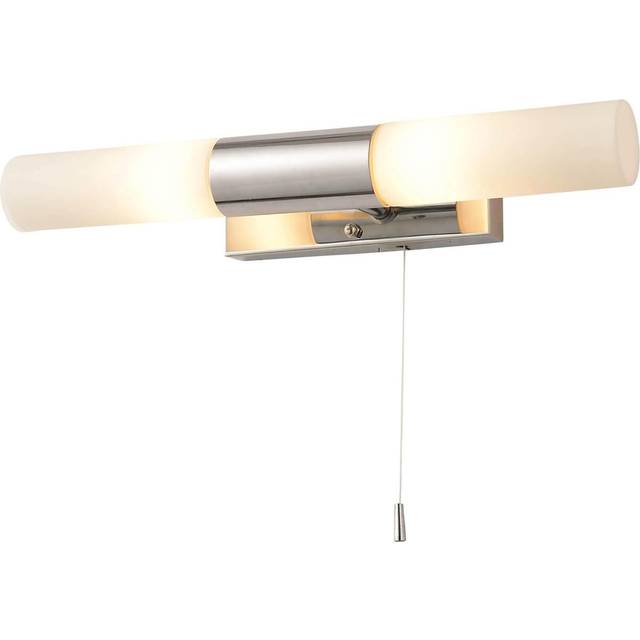 SPA Aries IP44 Bathroom Rated 2 Light Wall Light - Chrome