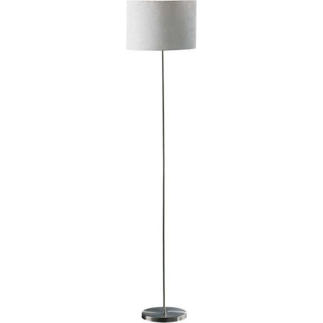 Sleek Stainles Steel Stand Of Our Floor Lamp, Versatile Livingroom Lamp, Contemporary Tall Bedroom Lamp - Silver - One Size