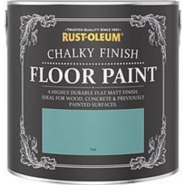 Chalky Floor Paint Teal - Blue