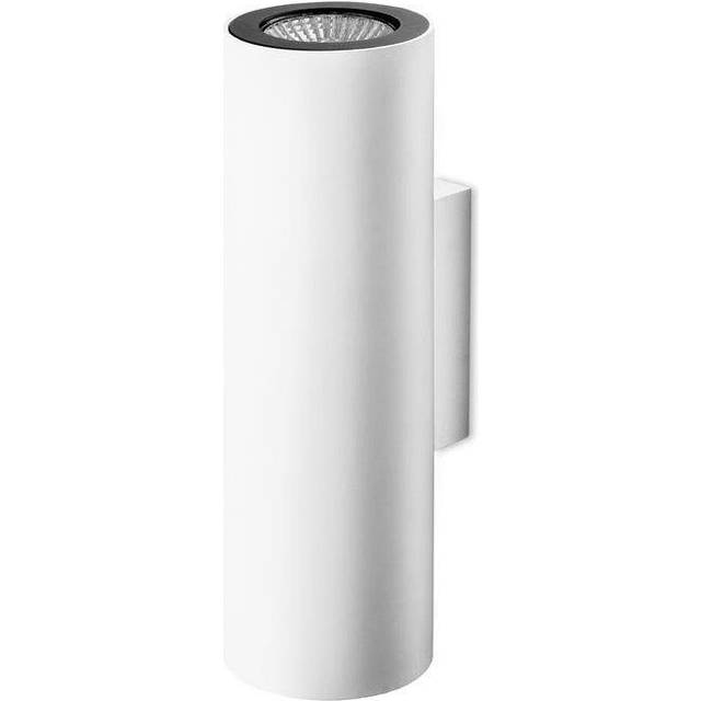 Leds-C4 Pipe - 2 Light Up & Down Wall Light White, Black, GU10