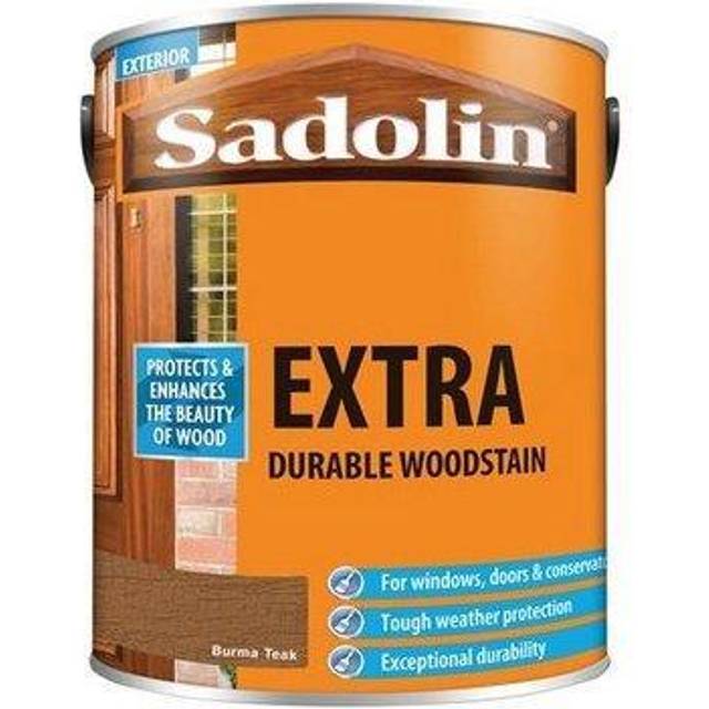 Sadolin Extra Durable Woodstain Ready Mixed Burma Teak 5L
