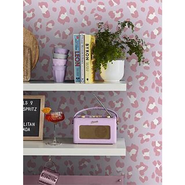 ENVY BIG CAT - CANDYFLOSS WALLPAPER, Purple