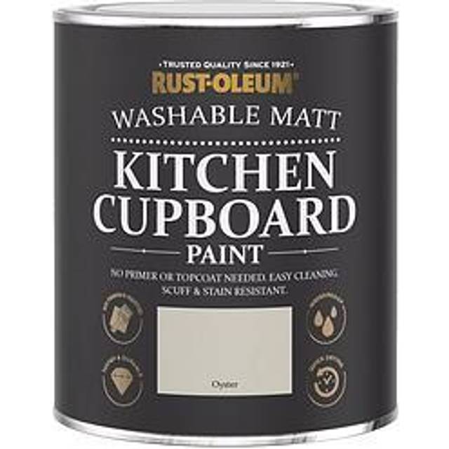 Rust-Oleum Kitchen Cupboard Paint In Oyster &Ndash; 750 Ml Tin