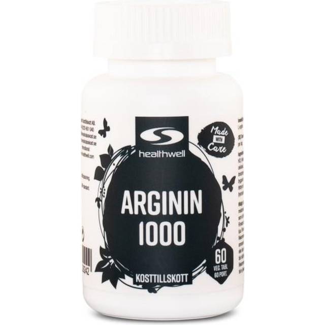 Healthwell Arginin 1000, 60 tabl