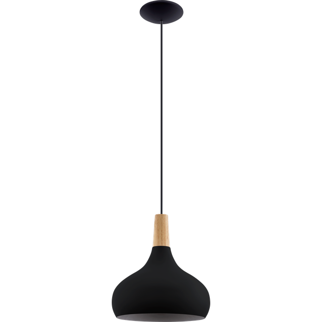 Eglo Sabinar Modern Ip20 Pendant Light, Black