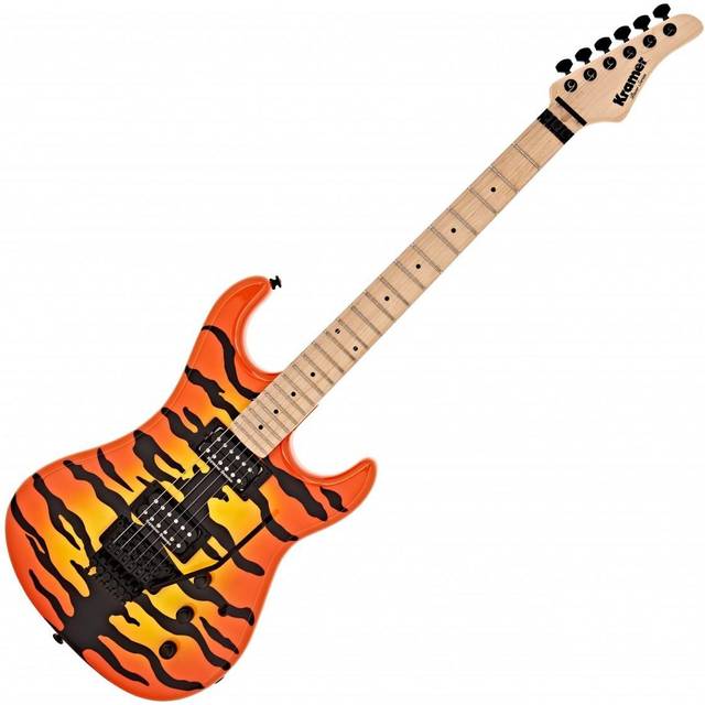 Kramer Guitars Pacer Vintage El-Guitar (Tiger Stripe)