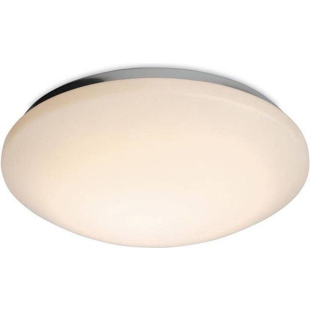 Firstlight Siena Modern Style LED 34.5cm Flush Ceiling Light 12W Warm White in White and Opal