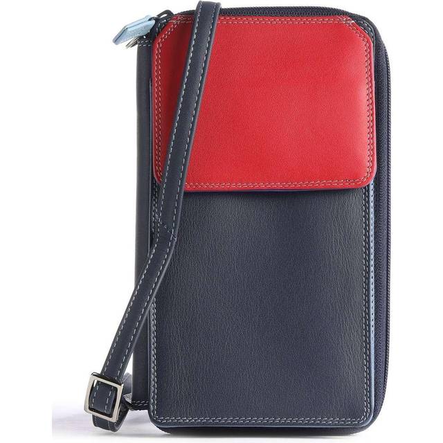 Mywalit Wallet leather 11 cm blue