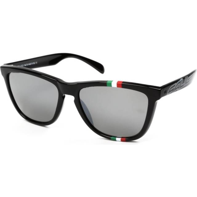 Salice 3047 ITA NERO/RW NERO 54 Svarta Solglasögon Män
