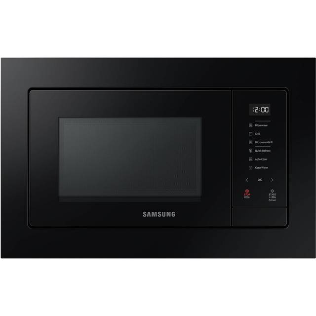 Samsung MQ7000A MG23A7318CK - Mikrovågsugn med grill - inbyggd - 23 liter - 800 W - svart