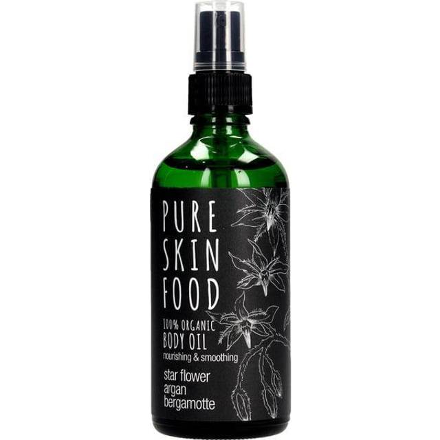 Organic Body Oil Starflower, Argan & Bergamotte 100ml