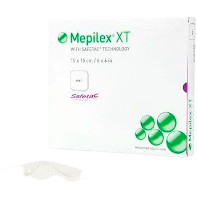 Skumförband silikon Mepilex XT - 15x15cm - 5 st