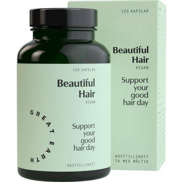 Great Earth Beautiful Hair 120 kapslar - Multi