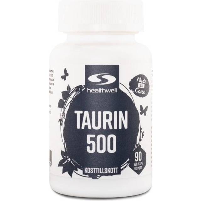 Healthwell Taurin 500, 90 kaps