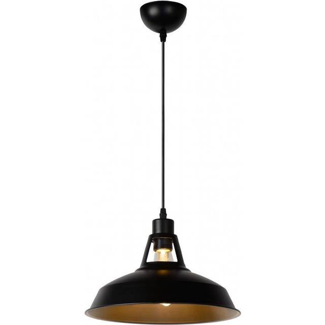 Lucide Brassy-Bis Ceiling Pendant Light - Black