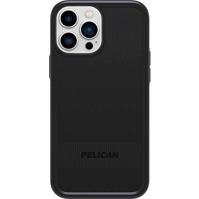 Pelican Protector Series – iPhone 14 Pro fodral 6,1 tum [kompatibel med MagSafe] magnetiskt telefonfodral med anti-repteknik [30 cm droppskydd] skyddande fodral för iPhone 14 Pro – svart