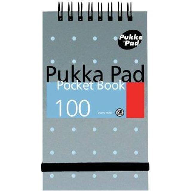 Pukka Pad Ruled Wirebound Metallic Pocket Notebook 100 - 6254-MET