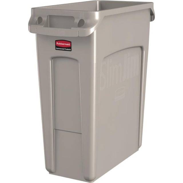 Rubbermaid Slim Jim Venting Channel Base 60L Beige- you get 4