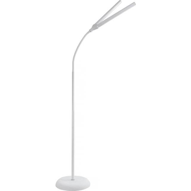The Daylight Company Duolamp Floor, Plastic, White, Integrated, 10 Watts