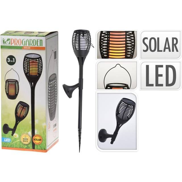 ProGarden 3-i-1 Solar Bedlampe