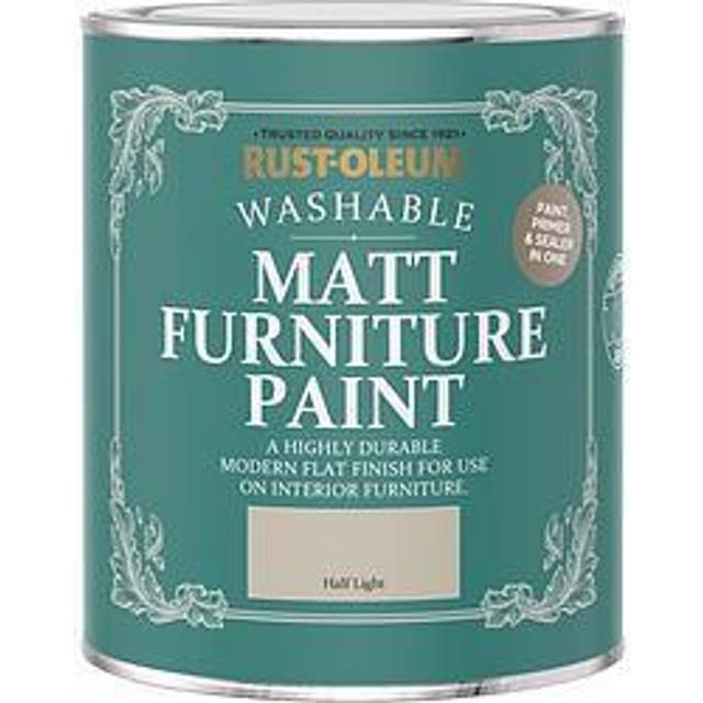 Rust-Oleum Matt Furniture Paint - HALF LIGHT - 750ml - Grey