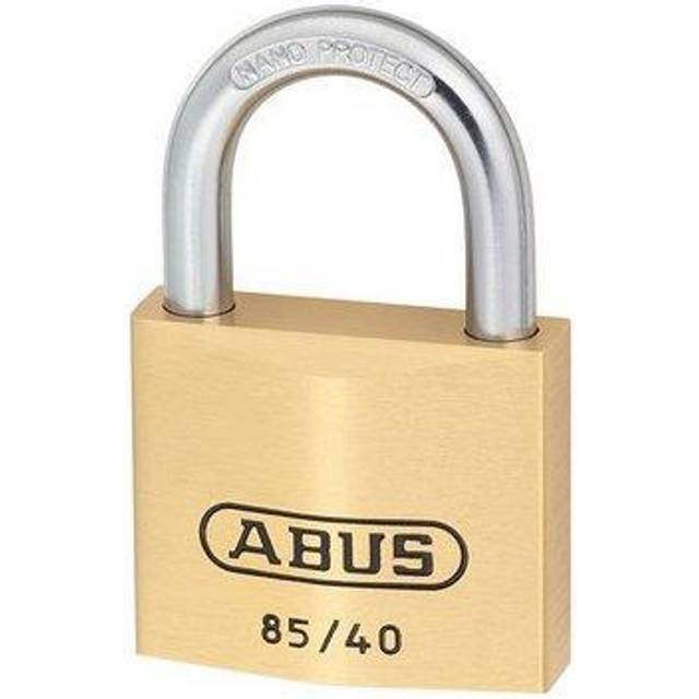 Abus 85 Series Classic Brass Padlock 40mm Standard