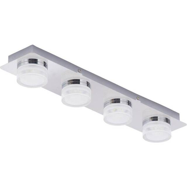 Forum Amalfi Flush 4 Bar LED Ceiling Light 4000K -  Chrome - SPA-31737-CHR