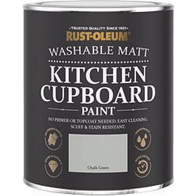 Chalky Kitchen Cupboard Paint - Chalk Green - Chalk Green