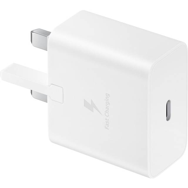 Official Samsung Galaxy A15 15w Fast Charger Plug Only White Ep-t1510nweggb
