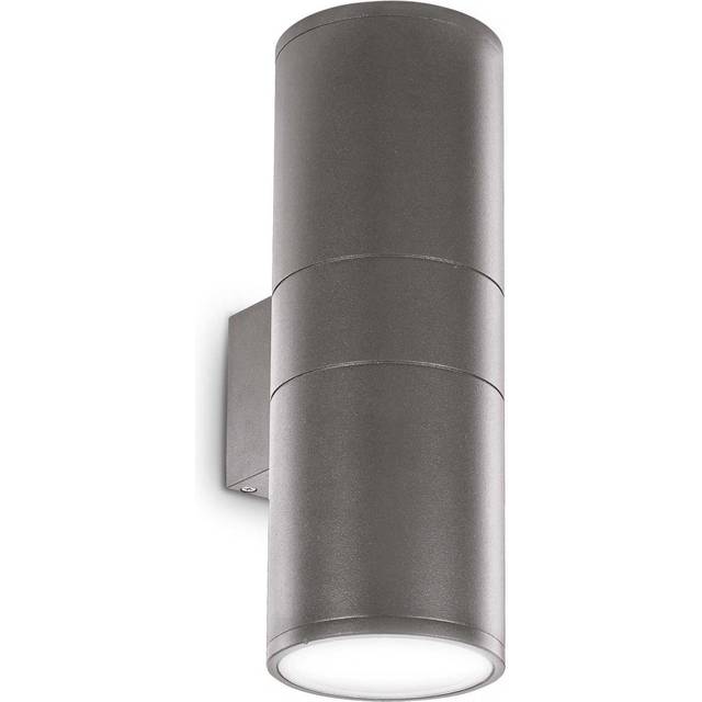 Gun - Outdoor Up Down Wall Lamp 2 Lights Anthracite IP54, E27 - Ideal Lux