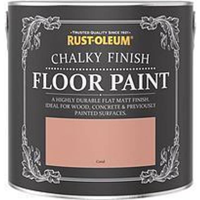 Chalky Floor Paint Coral - Pink