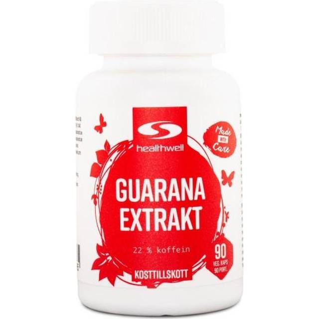Healthwell Guarana Extrakt, 90 kaps