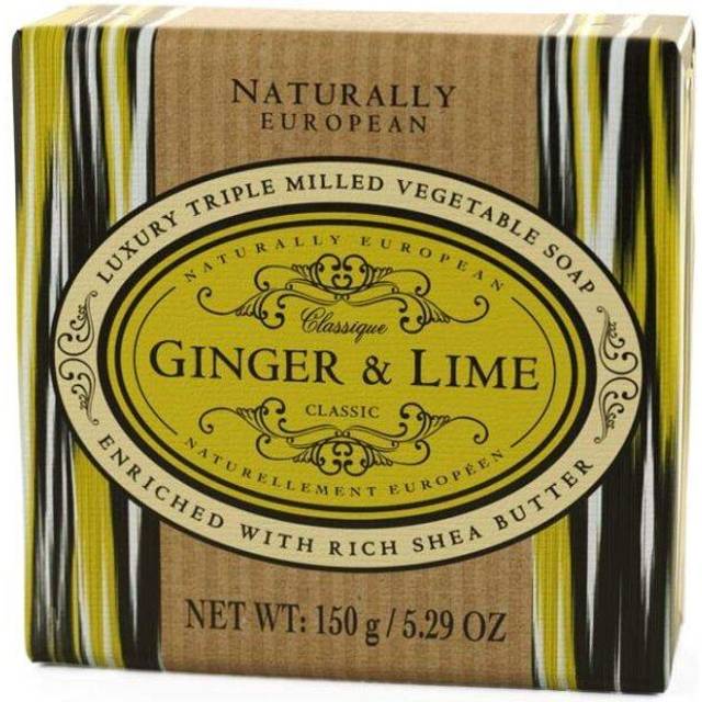 Naturally European Ginger & Lime Soap 150 g