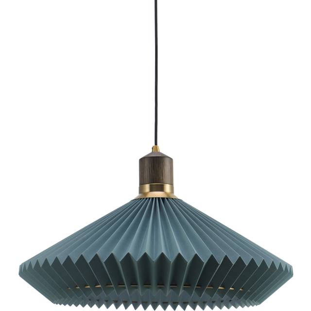 Emanuele Patton - Paris Pendel Ø56 Blå Stofskærm 744275 - Halo Design - Hos Lampeagenten