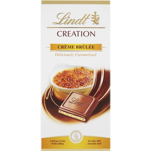 Lindt CREATION Crème Brûlée Mjölkchoklad 150g