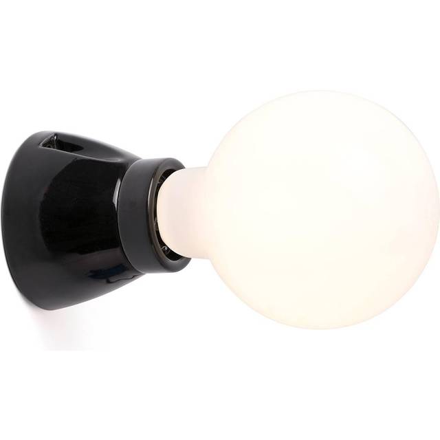 Faro Kera - Globe Wall Lamp Black 1 Light E27