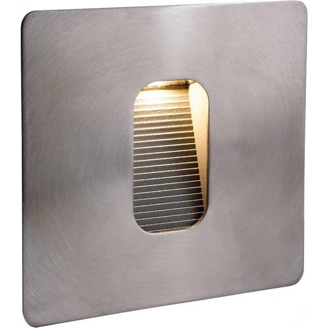 Firstlight LED Square Wall and Step Light 3W Warm White Stainless Steel